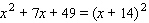 <strong>Fill in the blanks so that the left side is a perfect square trinomial; that is, complete the square. _____ _____ </strong> A) B) C) D) E)