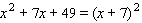 <strong>Fill in the blanks so that the left side is a perfect square trinomial; that is, complete the square. _____ _____ </strong> A) B) C) D) E)