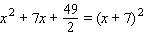 <strong>Fill in the blanks so that the left side is a perfect square trinomial; that is, complete the square. _____ _____ </strong> A) B) C) D) E)