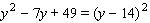 <strong>Fill in the blanks so that the left side is a perfect square trinomial; that is, complete the square. _____ _____ </strong> A) B) C) D) E)