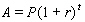 Suppose a deposit of $3,500 in a savings account that paid an annual interest rate (compounded yearly) is worth $3,977 after 2 years. Using the formula , we have Solve for r to find the annual interest rate. Round the answer to the nearest tenth.