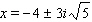 <strong>Solve the equation. </strong> A) B) C) D) E)