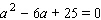 Solve the following quadratic equation by completing the square.