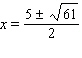 <strong>Solve the following quadratic equation by completing the square. </strong> A) B) C) D) E)