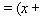Fill in the blanks so that the left side is a perfect square trinomial; that is, complete the square. _____ _____