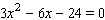 Solve the following quadratic equation by completing the square. x = __________
