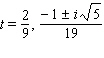 <strong>Solve the equation. </strong> A) B) C) D) E)