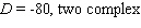 <strong>Use the discriminant to find the number and kind of solutions for the following equation. </strong> A) B) C) D) E)