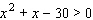 Solve the inequality and graph the solution set.  