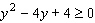 Solve the inequality and graph the solution set.  