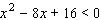 Solve the inequality and graph the solution set.  
