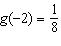 <strong>Let Evaluate g (-2).</strong> A) B) C) D) E)