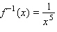 <strong>For the following one-to-one function, find the equation of the inverse. </strong> A) B) C) D) E)