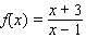 <strong>For the following one-to-one function, find the equation of the inverse. </strong> A) B) C) D) E)