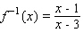 <strong>For the following one-to-one function, find the equation of the inverse. </strong> A) B) C) D) E)