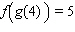 <strong>Evaluate the function using the tables given below. Table 1 Table 2 x f ( x ) x g ( x ) - 8 4 - 4 1 1 - 4 - 1 4 4 - 1 4 - 8 8 5 5 8</strong> A) B) C) D) E)
