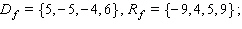 <strong>Use the functions defined in Tables 1 and 2 to answer the following questions. Table 1 Table 2 x f ( x ) x g ( x ) - 9 5 - 5 4 4 - 5 - 4 5 5 - 4 5 - 9 9 6 6 9 What are the domain and range of f ? What are the domain and range of g ? How are the domain and range of f related to the domain and range of g ?</strong> A) ------------------------------------------------- B) ------------------------------------------------- C) ------------------------------------------------- D) -------------------------------------------------