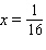 <strong>Solve the equation for x . </strong> A) B) C) D) E)