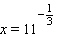 <strong>Solve the equation for x . </strong> A) B) C) D) E)