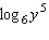 Use properties of logarithms to expand the expression as much as possible.
