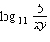 Use properties of logarithms to expand the expression as much as possible.
