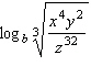Use properties of logarithms to expand the expression as much as possible.