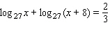 Solve the equation.  