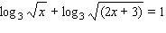 Solve the equation.  