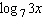 Use properties of logarithms to expand the expression as much as possible.  