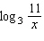 Use properties of logarithms to expand the expression as much as possible.