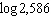 Find the following logarithm to four decimal places.  