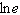 Simplify the following expression.  