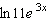 Use the properties of logarithms to expand the following expression.