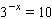 Solve the exponential equation. Round your answer to four decimal places, if necessary. x = __________