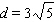 <strong>Find the distance between the following points. and </strong> A) B) C) D) E)