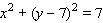 <strong>Choose the equation of the circle with the given center and radius. Center ; </strong> A) B) C) D) E)