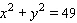 <strong>Choose the equation of the circle with the given center and radius. Center ; </strong> A) B) C) D) E)