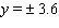 <strong>Find y when x is 6.4 in the equation </strong> A) B) C) D) E)