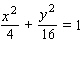 <strong>Choose the graph of the following equation. </strong> A) B) C) D)