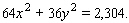 Find y when x is 3.6 in the equation y = __________