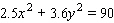 Find the x - and y -intercepts, if they exist. x -intercept(s) = __________ y -intercept(s) = __________