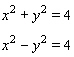 <strong>Solve the system of equations. </strong> A) B) C) D) E)