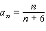 Write the first five terms of the sequence with the following general term.