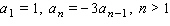 Write the first five terms of the sequence defined by the recursion formula.  