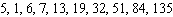 <strong>Write the first ten terms of the sequence defined by the recursion formula. </strong> A) B) C) D) E)