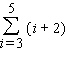 <strong>Write the sum with summation notation. Do not calculate the sum. </strong> A) B) C) D) E)