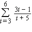 <strong>Write the sum with summation notation. Do not calculate the sum. </strong> A) B) C) D) E)