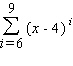 <strong>Write the sum with summation notation. </strong> A) B) C) D) E)
