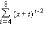 <strong>Write the sum with summation notation. </strong> A) B) C) D) E)