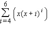 <strong>Write the sum with summation notation. </strong> A) B) C) D) E)